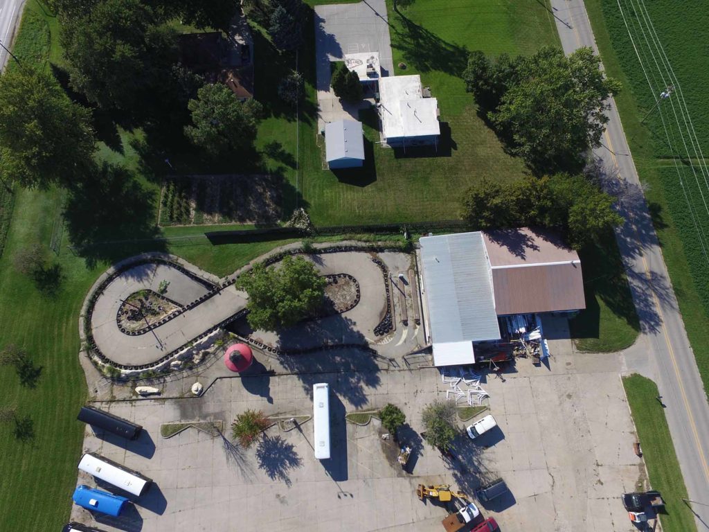 White Water University aerial