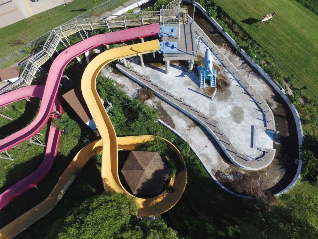 White Water University aerial