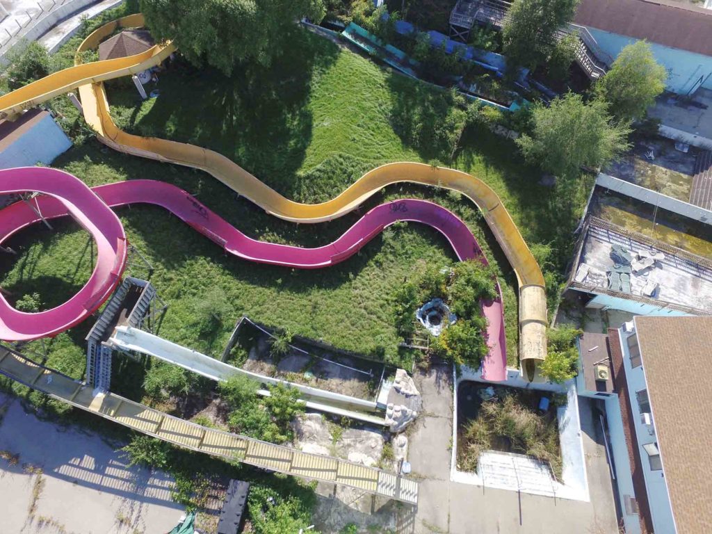 White Water University aerial