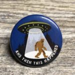 spaceship bigfoot button