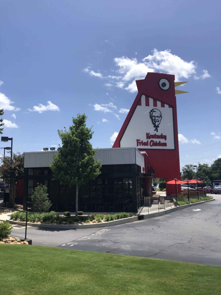 The big chicken