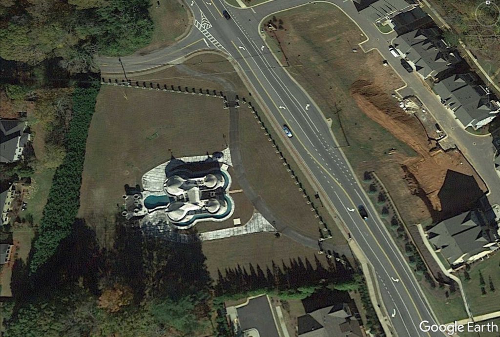 the dwarf castle aerial