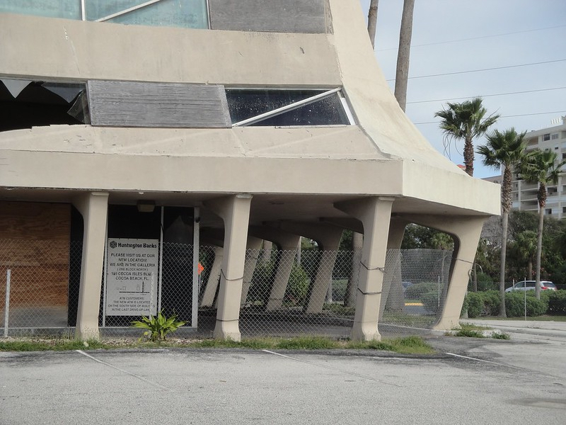 glass bank exterior