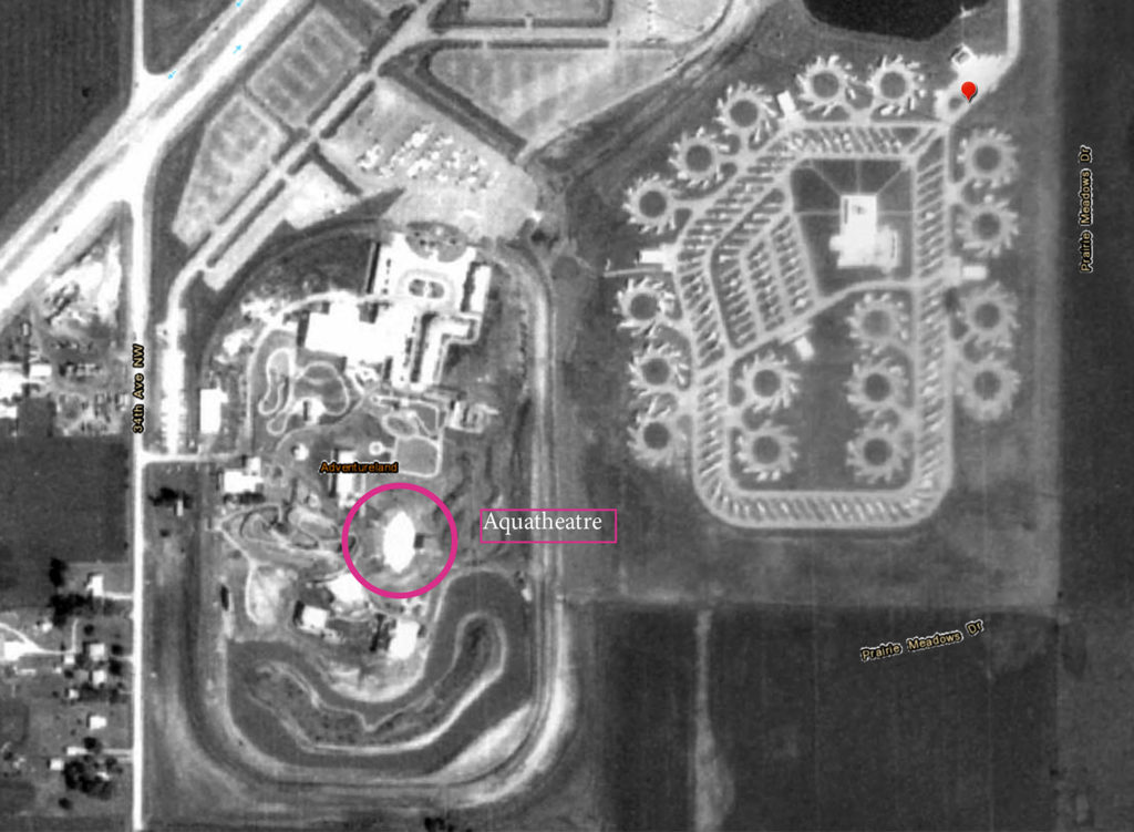 Adventureland Aquatheater aerial