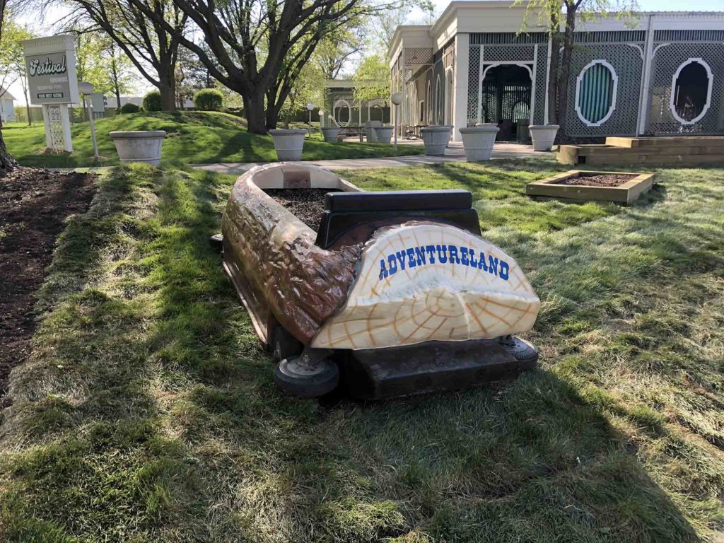 Adventureland log ride log