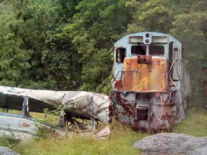 Read more about the article Fugitive Train Wreck – Abandoned